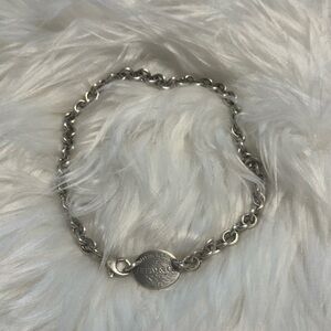 Please Return To Tiffany, Tiffany & Co Sterling Silver Oval